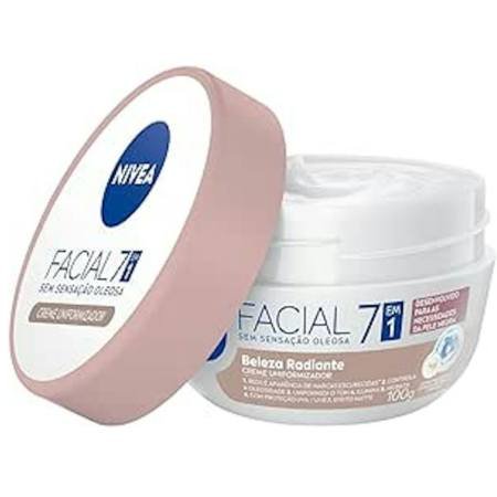 NIVEA Hidratante Facial 7 em 1 Beleza Radiante